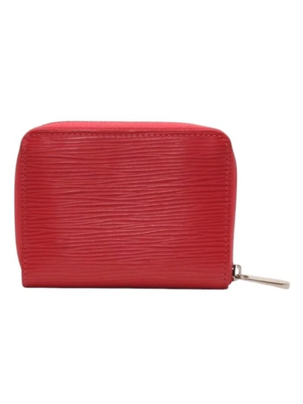 Louis Vuitton Zippy Coin Purse Epi Leather Pink Silver